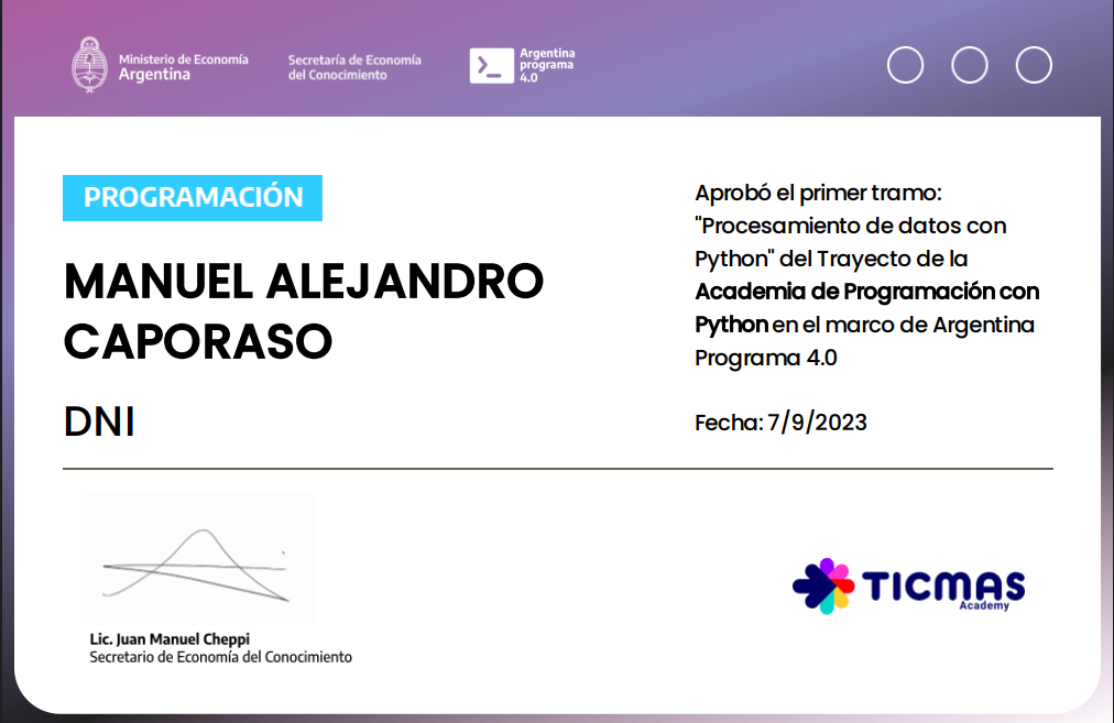 Procesamiento de Datos con Python